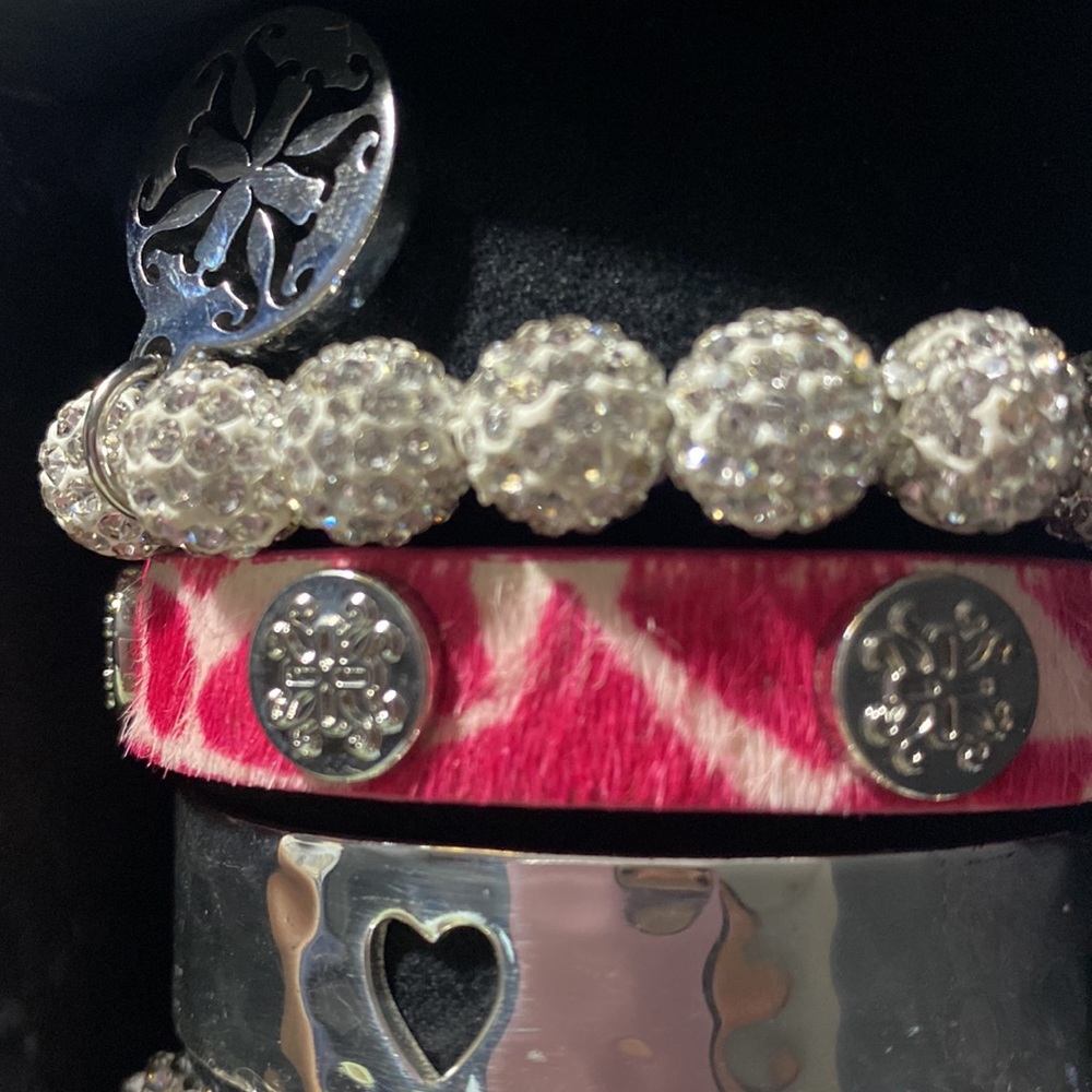 Rustic Cuff Quad Bracelet Stack - Picture 2 of 4